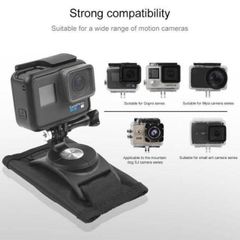 25年最新版)GoProバックパックマウントベルトゴープロhero Black@