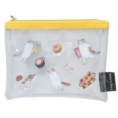 【メール便】Mobu's Diary ペンポーチ PVCポーチ Food 新入学 Green Flash 筆箱 新学期準備文具 小物入れ かわいい グッズ 