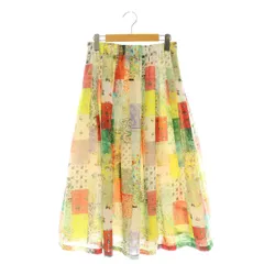 【franche lippee/フランシュリッペ】ロングスカート　パッチワーク 楽天市場】パッチワーク丈長スカート／フランシュリッペ（大きい