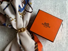 エルメス ブローチバッジ シェーヌダンクル エトゥープ　新品未使用 ブローチ 《シェーヌ・ダンクル・ヴュルカニウム》 - マロン