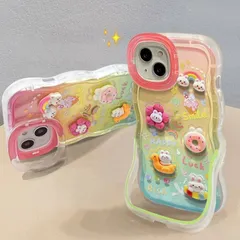 iPhoneケース スタンド機能付き    ケース12pro 保護 耐衝撃 かわいい グラデーション 虹色 プレゼント