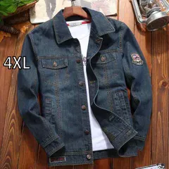 [4XL]秋冬 コーデ メンズ  服 シンプル ファッション オシャレ 大人 かっこいい 大きいサイズ ストリート 紳士服  デニム ジャケット アウター カジュアル トップス ライダース ジャケット アウター 