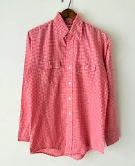 【OLD LEVIS】70s LEVI’S 白タブ L/S ギンガムチェック シャツ