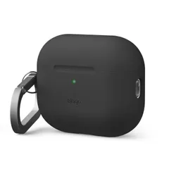 新品 【elago】 AirPods Pro3 対応 ケース 耐衝撃 落下防止 カラビナ 付 おしゃれ シリコン カバー ワイヤレス充電 対応 シンプル シリコンケース [ AirPods Pro 3 エアーポッズプロ3 エアポッツプロ 第3世代 対応 ] c