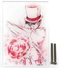 【中古】アクリルスタンド・アクリルパネル 怪盗キッド(レッド) アクリルアートパネル 「まじっく快斗」 サンデープレミアムSHOP限定