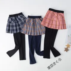ストレッチ総柄スカッツ キッズ ベビー 子供 子供服 キッズ服 女の子 秋 秋冬 秋服 秋冬物 スカッツ スカート スパッツ スカートレギンス スカート付きレギンス レギンススカート 保育園 小学生 スカート付きレギンス キッズレギンス xzjhmen#