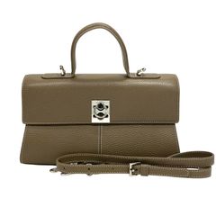 ▼【美品】CAFUNE カフネ ミディアム スタンス 2wayショルダーバッグ ブラウン 茶系
