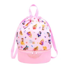 ☆ 25.プリンセス ☆ 2WAY ボンサック型 プールバッグ  プールバッグ キッズ ビーチバッグ ナップサック プールバック ビーチバック リュックサック 園児 こども 男の子 女の子 水着バッグ ボンサック 子供 子ども キャラクター グッズ おしゃれ