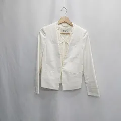 ◇ ⊆ ROP<!-利用不可文字-!>　ロペ シック　長袖 ジャケット サイズ36 ホワイト系 レディース E  【1505130011272】