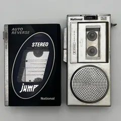 カ*房様 National ポータブルカセットレコーダー 80年代のカセットを80年代のプレーヤーで聴く！時代はアナログだよ