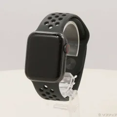 〔中古品〕 Apple Watch Series 5 Nike GPS + Cellular 40mm スペースグレイアルミニウムケース アンスラサイト／ブラックNIKEスポーツバンド【276】