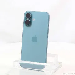 【美品・中古品】Apple iPhone 16 ティール本体 iPhone SIMフリー iPhone16 128GB ティール [Teal] MYDV3J/A