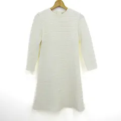 イエナ ワンピース トップス 長袖 日本製 レディース ﾌﾘｰサイズ ホワイト IENA 【中古】