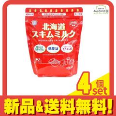 눈표 메그 밀크 홋카이도 스킴 밀크 360g 4 개 세트 정리 판매
