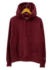 Champion (チャンピオン) パーカー フーディ トレーナー 無地 M エンジ メンズ/078