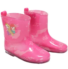 新品 プリンセス 長靴 19センチ 子供レインブーツ