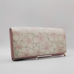 【美品】エーテル AETHER 長財布 さくら 桜 ピンク
