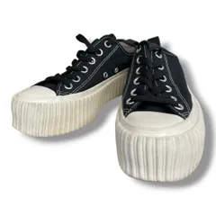 CONVERSE ALL STAR LIFTED RIBTAPE OX コンバース オールスター リフテッド リブテープ OX 31310801 黒・白 ブラック・ホワイト  23.5cm レディース スニーカー 靴 シューズ プラスエスW-No.298