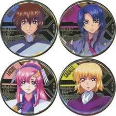 【中古】バッジ・ビンズ 集合 メタルバッジ(4個セット) 「機動戦士ガンダムSEED FREEDOM」 セブンネット限定