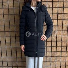 ★出荷の前にプレスをかけて配送★ 【2025-2026秋冬物モデル】 MACKAGE マッカージュ FARREN ダウンコート ストレッチ ロングダウン  レディース ブラックのサムネイル