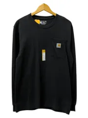 Carhartt (カーハート) Workwear LS Pocket T-Shirt ロンT 長袖Tシャツ K126 S ブラック メンズ/027