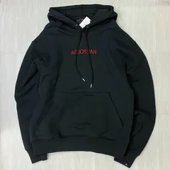 NIKE ナイキ AIR JORDAN エア ジョーダン ヘビーウェイト プルオーバー パーカー 黒 (NKJH22)