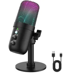 Msizoy USB コンデンサーマイク 青 Amazon.co.jp: MSIZOY コンデンサーマイク PC マイク USBマイク
