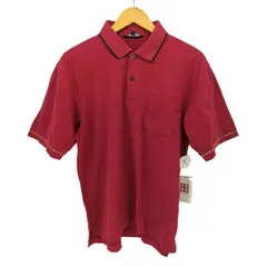 バーバリーゴルフ BURBERRY GOLF ノバチェックライン ポケット S/S ポロシャツ メンズ import：L 