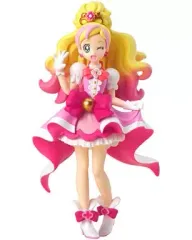 【中古】食玩 トレーディングフィギュア 3.キュアフローラ(表情替え) 「Go!プリンセスプリキュア キューティーフィギュア2」