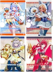 【中古】アクリルスタンド・アクリルパネル 全4種セット アクリルボード 「バーチャルYouTuber ホロライブ×モンスターハンター ホロライブとオトモ 第一弾 3期生」 カプコン直営アミューズメント施設限定