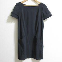 2024 お歳暮【公式】 - 人気ブランド ebure 24SS 美品 エブール ベアワンピース 強撚ツイルクレープ ワンピース