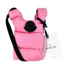 美品☆MONCLER ボディバッグ ショルダーバッグ スマホポーチ ホワイト