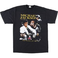 古着 ALSTYLE APPARELandACTIVEWEAR MICHAEL JACKSON マイケルジャクソン 追悼 バンドTシャツ バンT メンズM/eaa436853