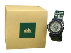CASIO (カシオ) PRO TREK プロトレック ソーラー電波時計 方位 気圧 PRW-35Y ネイビー メンズ/025