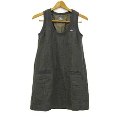 ラコステ ワンピース トップス ノースリーブ ウール レディース 40サイズ グレー LACOSTE 【中古】