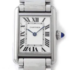 カルティエ Cartier 腕時計 タンク マスト SM WSTA0051 レクタンギュラー シルバー文字盤 SS クオーツアナログ 【中古】のサムネイル