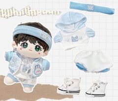 Man ソフビ服 ヒッコリーデニムサロペットセット SnowMan ソフビ服 ヒッコリーデニムサロペットセット - メルカリ