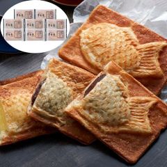 クロワッサンたいやき鯛焼き3種A つぶあん・カスタード・チョコレート(計8個)