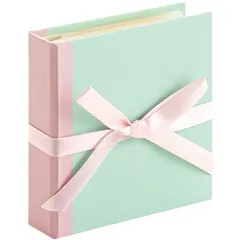 【ポスト投函・送料無料】富士フィルム チェキアルバム20 ミントピンク