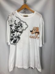 GALFY BY CRUTCH プリント　刺繍　パッチ　Tシャツ　サイズF　№162924　06071606　01