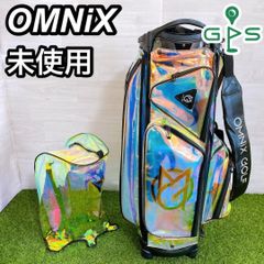 未使用 OMNiX オムニクス キャディバッグ レインボー 七色 虹色 希少レア