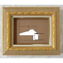 額縁　油彩 油絵用額縁　正方形の額縁　キブカ　サイズF8号　S5号　S6号