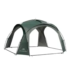 在庫処分　M Mountainhiker シェードテント、150Dオックスフォードポリエステル耐久性のあるシェードテントアウターテント、防風性と防水性のターポリン、複数人に適しています、4mx4mの広いスペース、ビーチシェード、組み立てが簡単、夏の屋外キャンプ