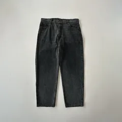 90s USA製　リーバイス550 ブラック　デニムパンツ　後染め　刻印532 Made in USA ‘98 Levi’s550 black W38 T1827 A3