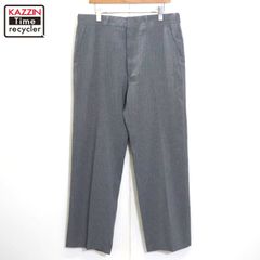 70s USA製 vintage HAGGAR ストライプ柄 スラックスパンツ メンズ XLサイズ相当 ビッグサイズ オーバーサイズ