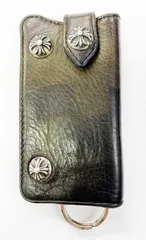 クロムハーツ CHROME HEARTS KEY CASE TANK CAMO キーケース タンクカモ レザー クロスボール ボタン 迷彩【ブランド古着ベクトル】【中古】☆AA★▲250412のサムネイル