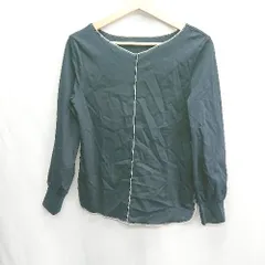 ◇ ⊂ ◎ Φ NEWYORKER ニューヨーカー 長袖 ブラウス サイズM ブラック レディース E  【1412090007279】