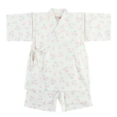 甚平 女の子 子供服 和柄 和服 甚平 さくらんぼ 100cm 110cm 120cm 130cm