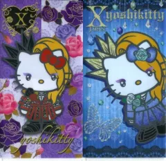 【中古】雑貨 yoshikitty(ヨシキティ) チケットホルダー2枚セット シンデレラバージョン 「YOSHIKI×ハローキティ」