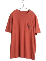 【お得なクーポン配布中!】 パタゴニア ポケット付き 半袖 Tシャツ メンズ L 程 / 20年製 アウトドア ポケT カットソー ワンポイント ヘンプ 麻 オーガニック コットン